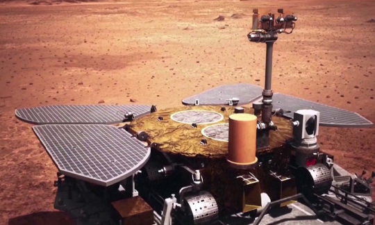chinas-first-rover-zhurong-landed-on-mars